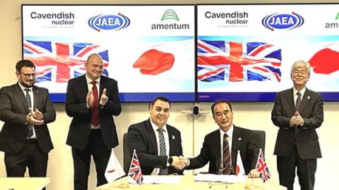 Cavendish, Amentum awarded follow-on Monju contract