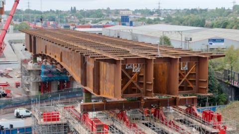 HS2 Bridge Birmingham