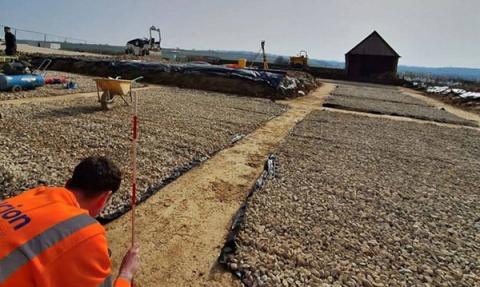Housebuilder Setting Out Surveys - Lucion Survey