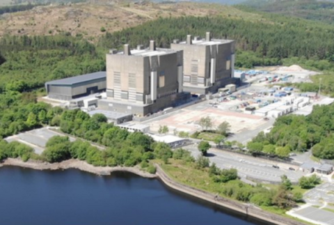 Trawsfynydd site following reactor height reduction