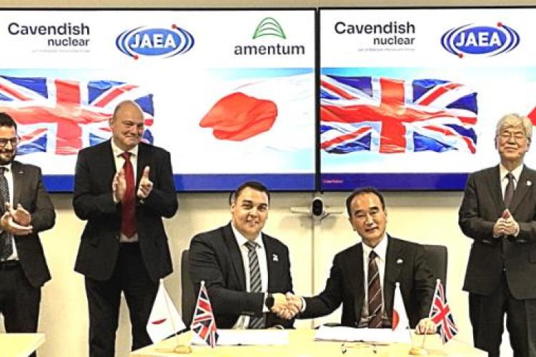 Cavendish, Amentum awarded follow-on Monju contract