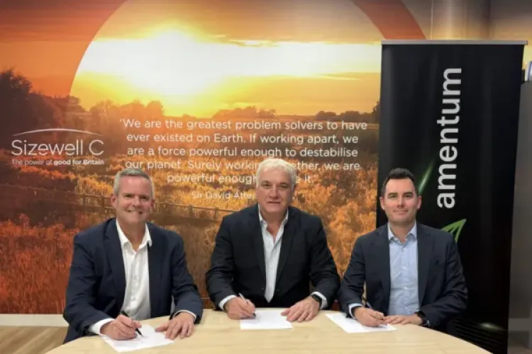 Amentum signing Sizewell C Contract