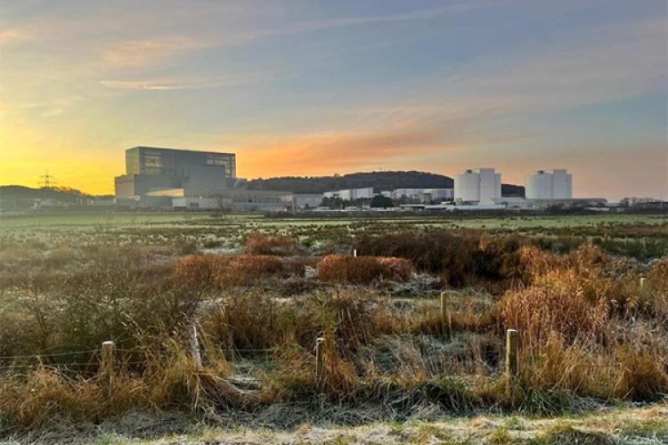 Hunterston B former nuclear power station