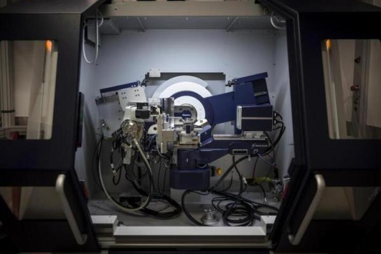 Machine in Materials division at Culham Campus 