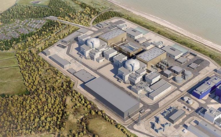 Aerial Sizewell C