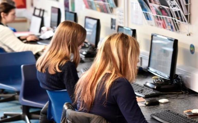 Cockermouth School, West Cumbria, a revisited recipient of IT equipment