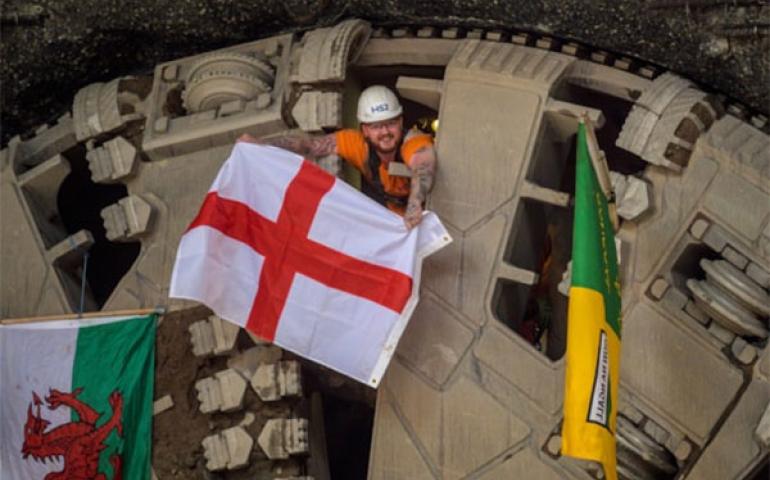 HS2 celebrates final Birmingham tunnel breakthrough