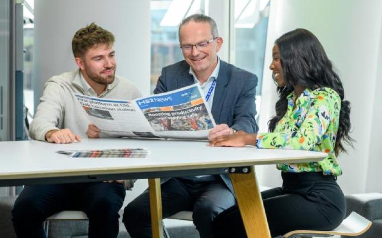 HS2 invests in young people’s future careers